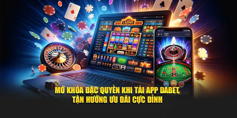 Mở khóa đặc quyền khi tải app Dabet, tận hưởng ưu đãi cực đỉnh